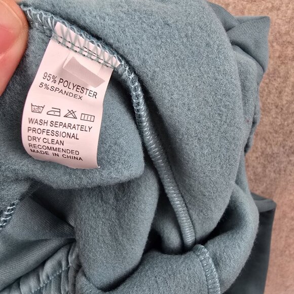 Zip-Up Tracksuit Set Mens Blue Size 5XL Relaxed Fit 96% Polyester 4% Spandex - Picture 9 of 14